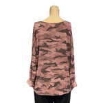 Load image into Gallery viewer, NB - Camouflage Print Soft V-Neck Top
