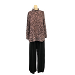 Load image into Gallery viewer, NB - Leopard Soft Pleat Print Top
