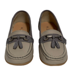 Load image into Gallery viewer, Jo &amp; Joe Taupe/Grey Tassel Loafer
