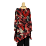 Load image into Gallery viewer, Saloos - Red Flora Print Top
