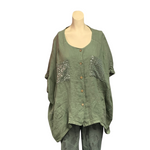 Load image into Gallery viewer, NB - Over Sized loose Fitting Linen Shirt
