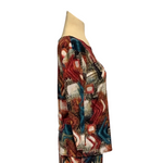 Load image into Gallery viewer, Saloos - Multicoloured Geo Printed Top
