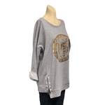 Load image into Gallery viewer, NB - Tiger Foil Print Top
