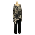 Load image into Gallery viewer, Saloos - Grey Print Top
