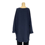 Load image into Gallery viewer, NB - Foil Chanel Inspired Logo Cotton Tunic
