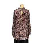 Load image into Gallery viewer, NB - Leopard Soft Pleat Print Top
