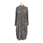 Load image into Gallery viewer, NB - Leopard Print Soft Pleat Dress
