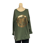 Load image into Gallery viewer, NB - Tiger Foil Print Top

