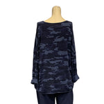 Load image into Gallery viewer, NB - Camouflage Print Soft V-Neck Top
