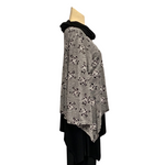 Load image into Gallery viewer, Saloos - Grey floral Embossed Print Top
