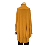 Load image into Gallery viewer, NB - Turtle Neck Jumper Poncho Top with pockets
