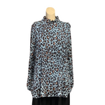 Load image into Gallery viewer, NB - Leopard Soft Pleat Print Top
