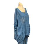 Load image into Gallery viewer, NB - Over Sized loose Fitting Linen Shirt

