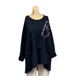 Load image into Gallery viewer, NB - Plain Cotton Top with Writing
