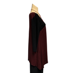 Load image into Gallery viewer, Saloos - Red Striped Top with Necklace
