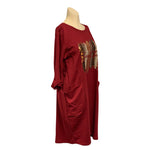 Load image into Gallery viewer, NB - Metallic Leopard Brush Stroke Tunic
