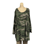 Load image into Gallery viewer, NB - Camouflage Round Neck Top
