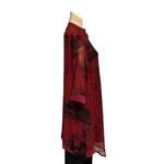 Load image into Gallery viewer, Saloos - Red Print Shirt Dress
