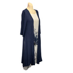 Load image into Gallery viewer, Saloos - Navy Jacket Double Layer Dress
