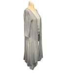 Load image into Gallery viewer, Saloos - Grey Jacket Double Layer Dress
