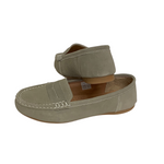 Load image into Gallery viewer, Jo &amp; Joe - Taupe Suede Penny Loafers
