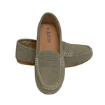 Load image into Gallery viewer, Jo &amp; Joe - Taupe Suede Penny Loafers

