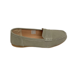 Load image into Gallery viewer, Jo &amp; Joe - Taupe Suede Penny Loafers
