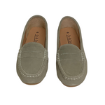 Load image into Gallery viewer, Jo &amp; Joe - Taupe Suede Penny Loafers
