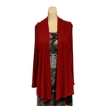 Load image into Gallery viewer, Saloos - 2 in 1 Jacket with Patchwork print inset Top
